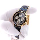 Afbeelding 11 van Eterna Airforce Galaxis Moonphase 850.4386.68; Vintage 18k. Gouden Heren Horloge