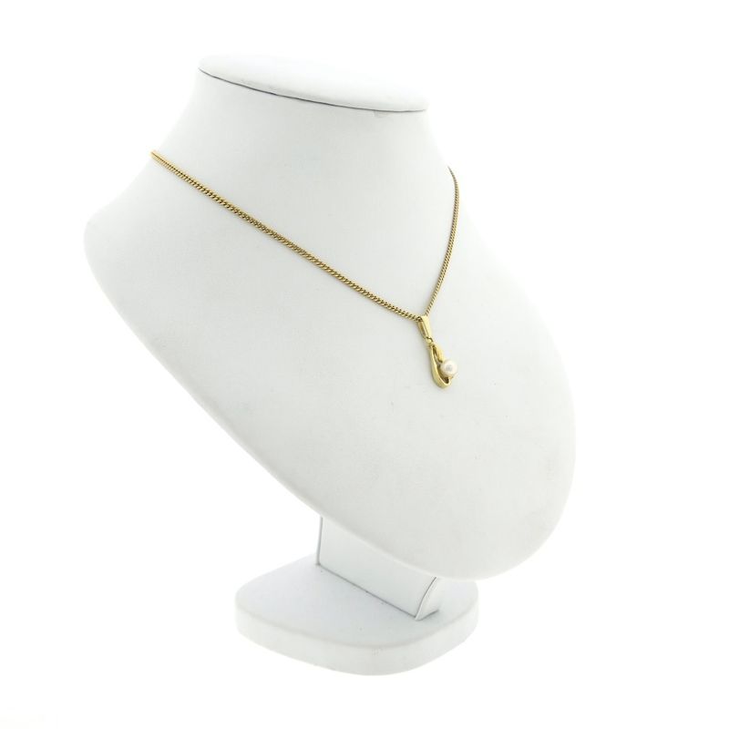 Image 6 of Gold pendant with pearl