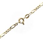 Image 8 of 9 carat Figaro link chain | 55.5 cm