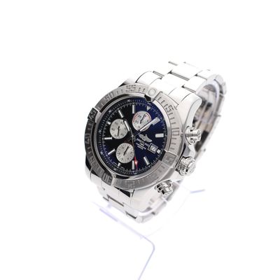 Image 2 of Breitling Super Avenger 'Black' A13371; Chronograph men's watch