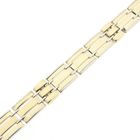 Image 9 of Bicolor gold fantasy link bracelet.