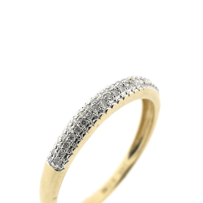 Image 3 of Gold ring with diamond | 0.23 ct.