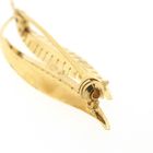 Image 4 of Gold feather brooch | Vintage