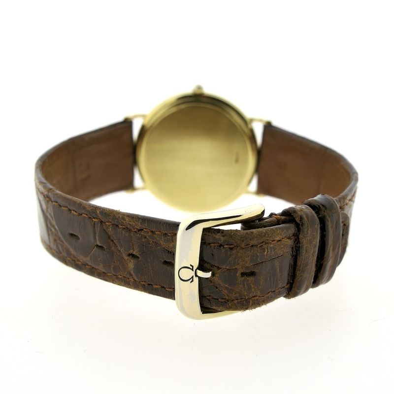 Image 6 of Omega Jubilee; Vintage 18k gold men's watch in full set