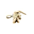 Image 11 of Bicolor Gold Crocodile Pendant with Diamonds; 0.015 ct.