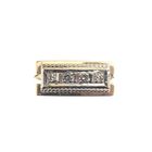 Image 3 of 18K Two-tone gold ring with 0.16 ct diamond