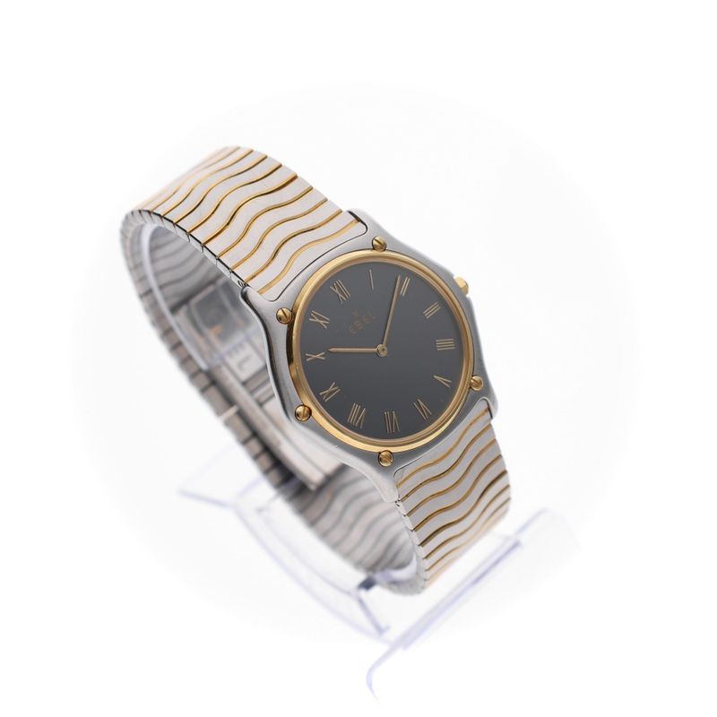 Image 4 of Ebel Classic Wave 181903; 18k Gold/Stainless Steel Men's Watch