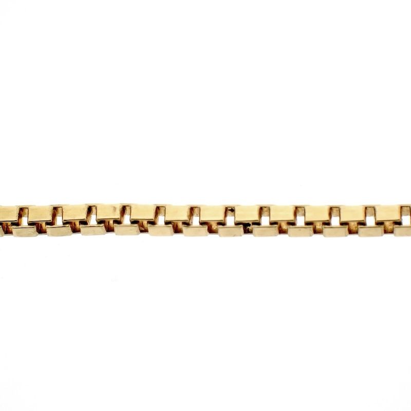 Image 5 of 18K Gold Venetian Link Chain | 41 cm