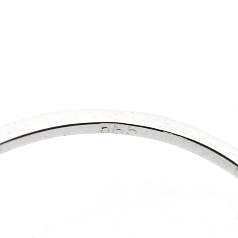 Image 8 of White Gold Ring with Diamond; 0.005 ct.