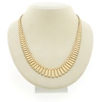 Gold Cleopatra necklace