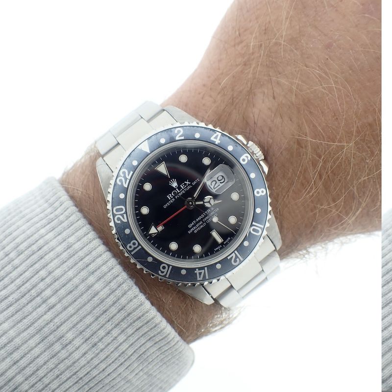 Image 11 of Rolex GMT-Master II 16710; GMT men's watch