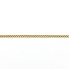 Image 2 of Gold thin gourmet link chain
