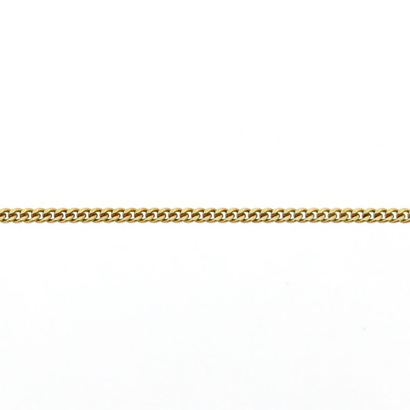Image 2 of Gold thin gourmet link chain