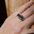Image 8 of Gold ring with tourmaline