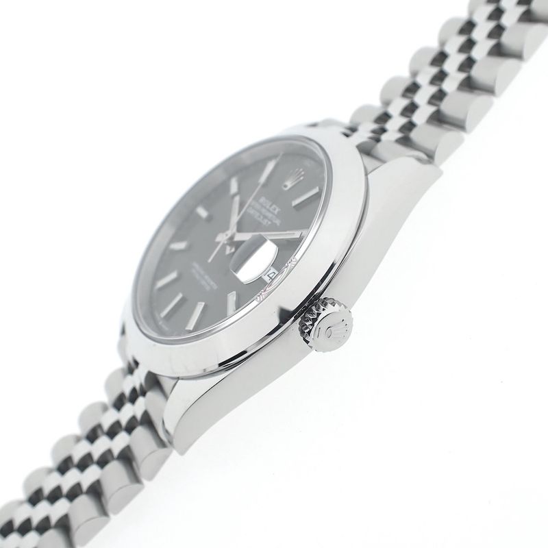 Image 10 of Rolex Datejust 126300; Men's watch with rhodium dial