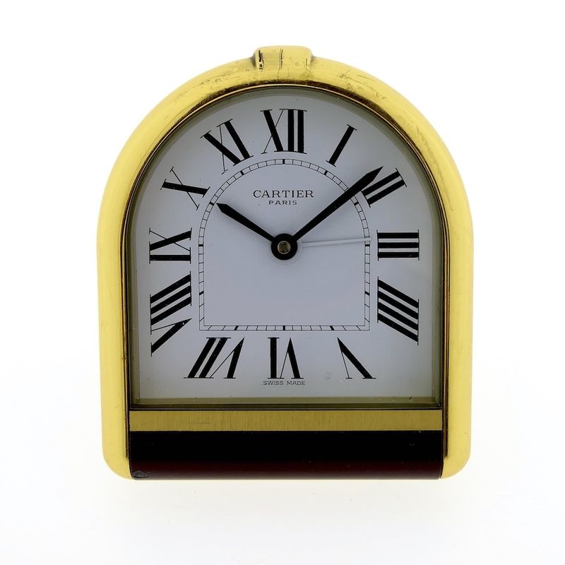 Image 1 of Cartier Paris Belissimo; Table Clock