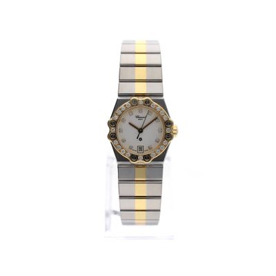 Image 1 of Chopard St. Moritz 8024; 18k Gold/Steel Women’s Watch with Diamonds