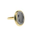 Image 6 of Gold ring with hematite