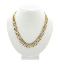 Gold Cleopatra necklace