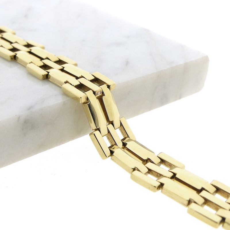 Image 3 of Golden fantasy link bracelet | 19.5 cm