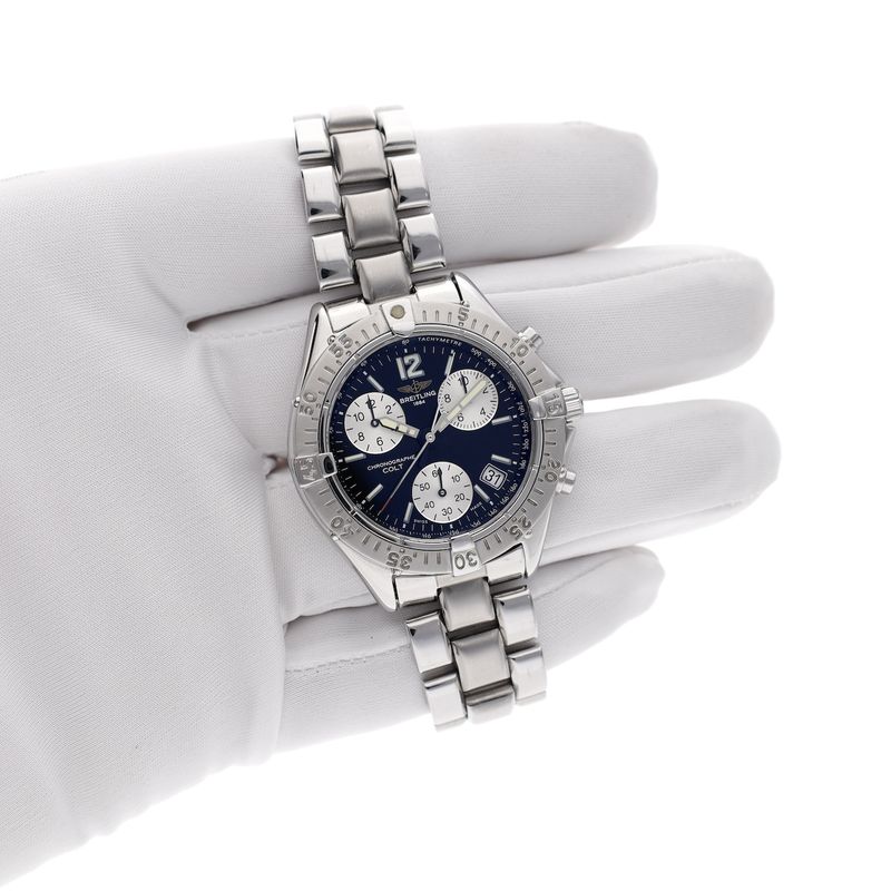 Image 23 of Breitling Colt Chronograph A53035; Chronograph men's watch