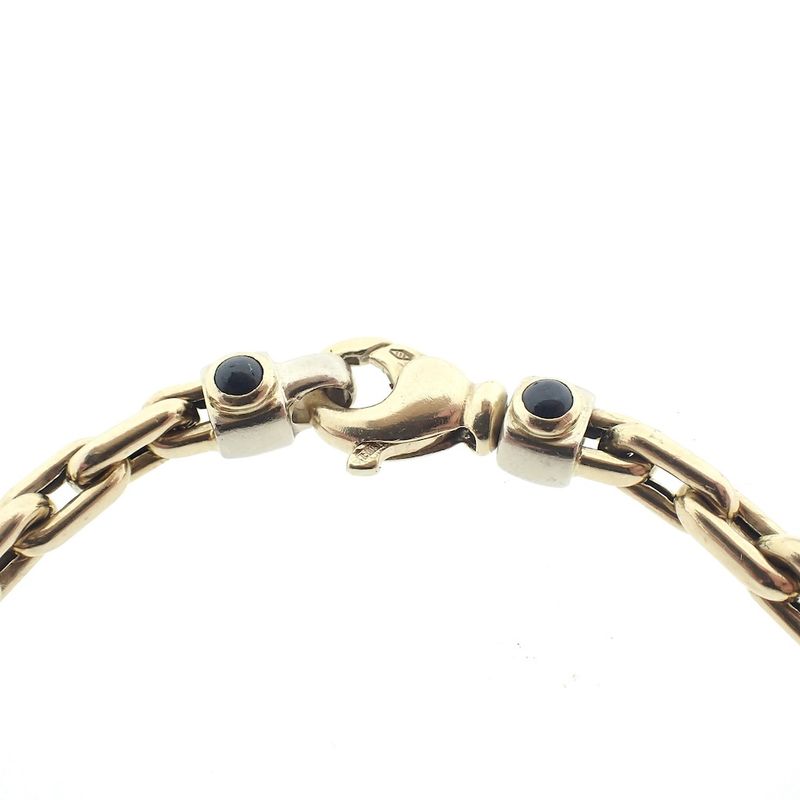 Image 5 of 18K solid gold link bracelet | 21 cm