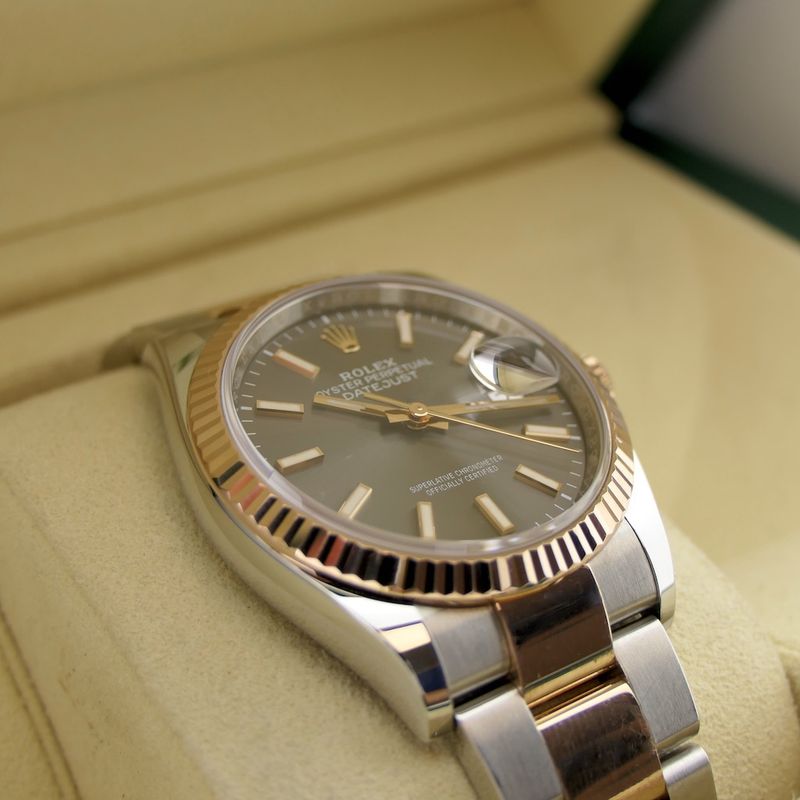 Image 11 of Rolex Datejust 126231; Rose gold/steel watch