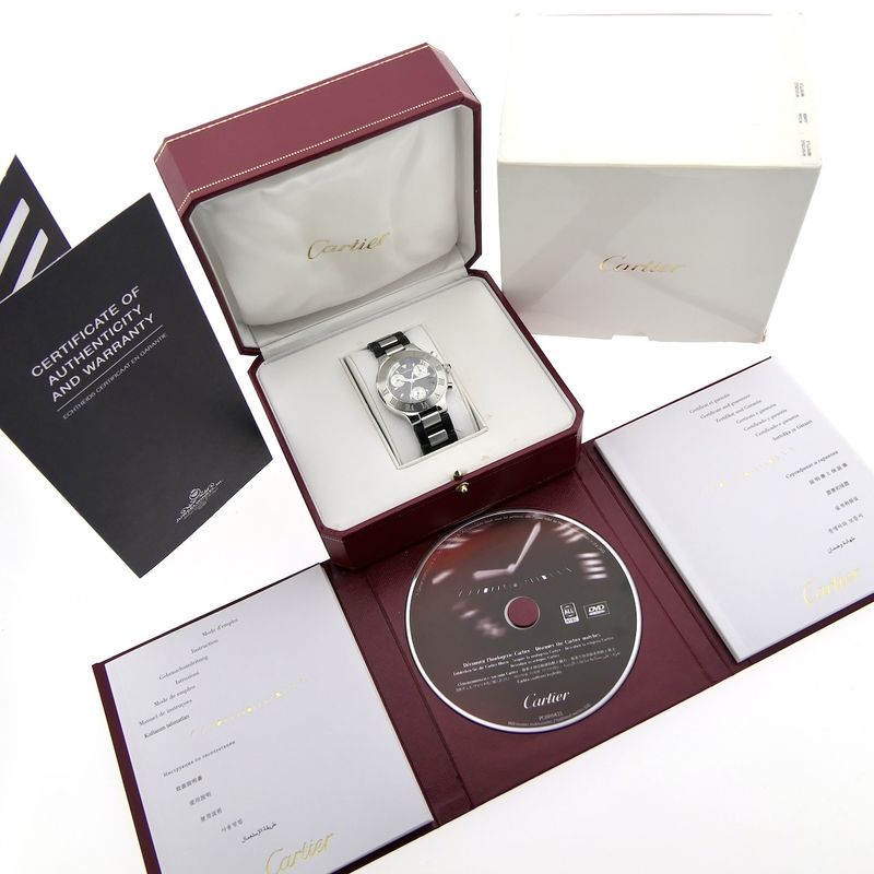 Image 4 of Cartier Chronoscaph 21; Chronograph watch