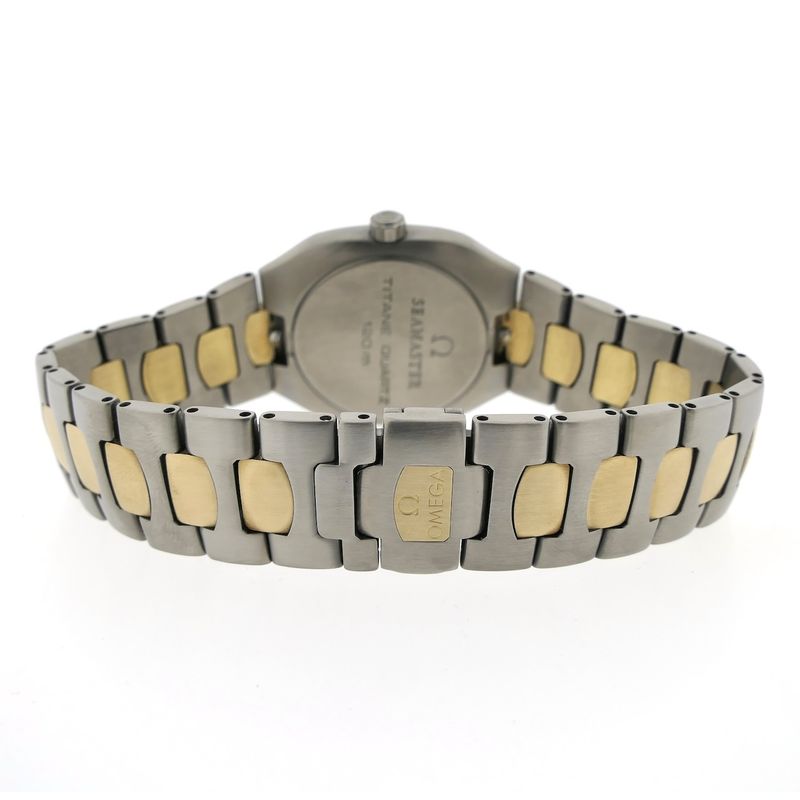 Image 13 of Omega Seamaster Polaris 3960981; 18k gold & titanium watch