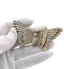 Image 16 of Exclusive two-tone gold butterfly brooch with ruby ​​and diamond; 5.44 ct.