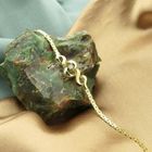 Image 2 of Vintage gold fantasy link bracelet 0.005 ct. | 19 cm