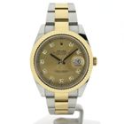Image 1 of Rolex Datejust 41mm 126333; 18k gold/steel men's watch with diamonds