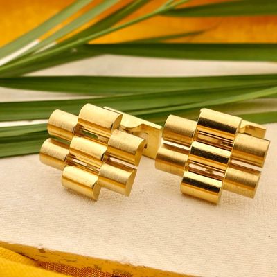 Vintage Gold Cufflinks Image 2 of Vintage Gold Cufflinks
