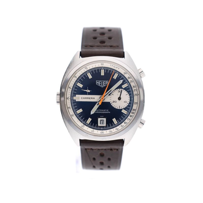 Afbeelding 1 van Heuer Carrera 1553 Automatic Chronograph; Vintage Heren Horloge