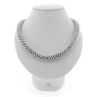 Image 8 of Fope bicolor gold mesh link necklace