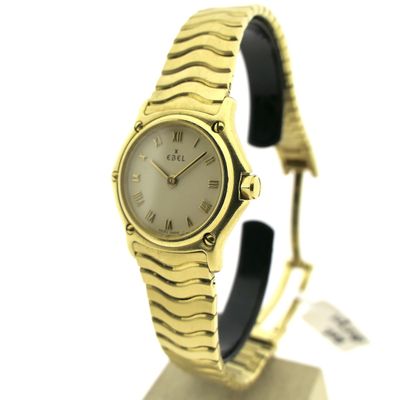 Ebel Wave; 18k gold women's watch Image 2 of Ebel Wave; 18k gold women's watch