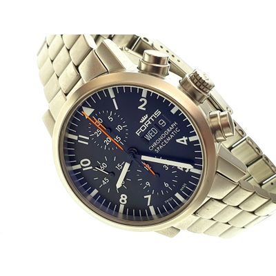 Image 1 of Fortis Spacematic Chronograph; Men's wristwatch