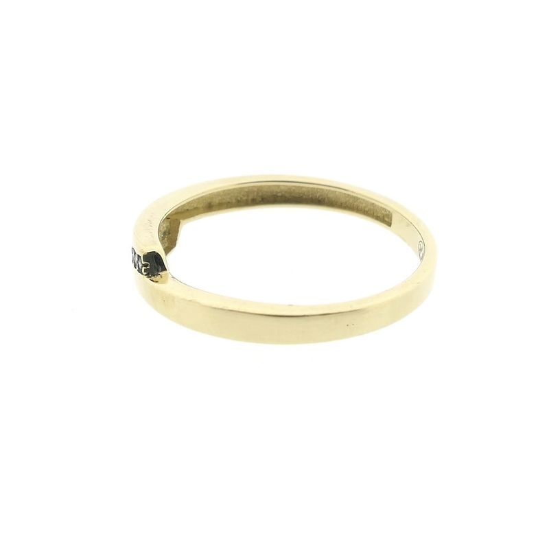 Image 6 of Vintage gold ring with zirconia