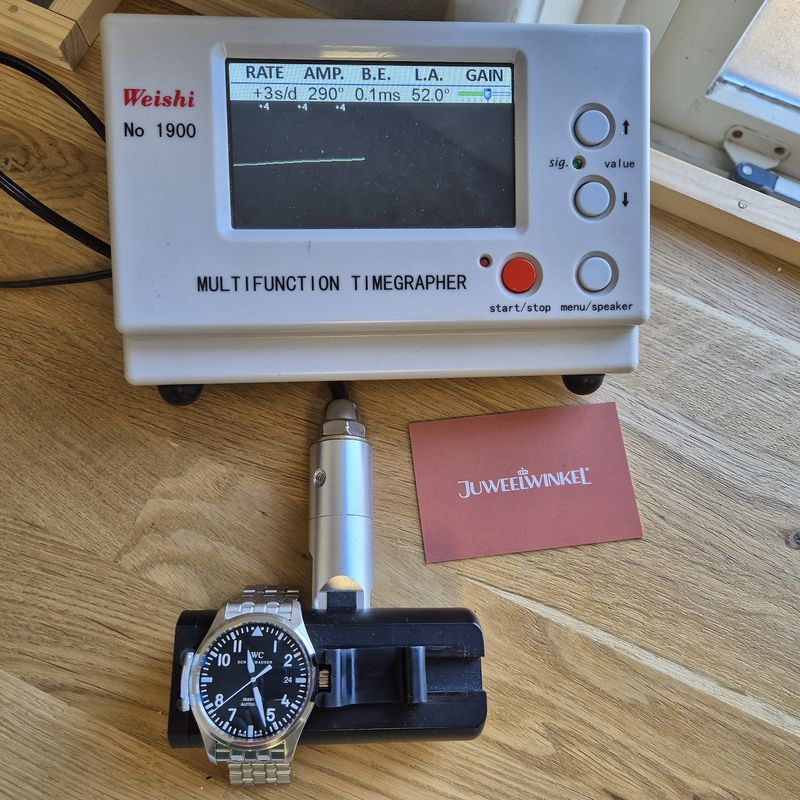 Image 16 of IWC Fliegeruhr Spitfire 'Mark XVI' IW3255; Automatic men's watch