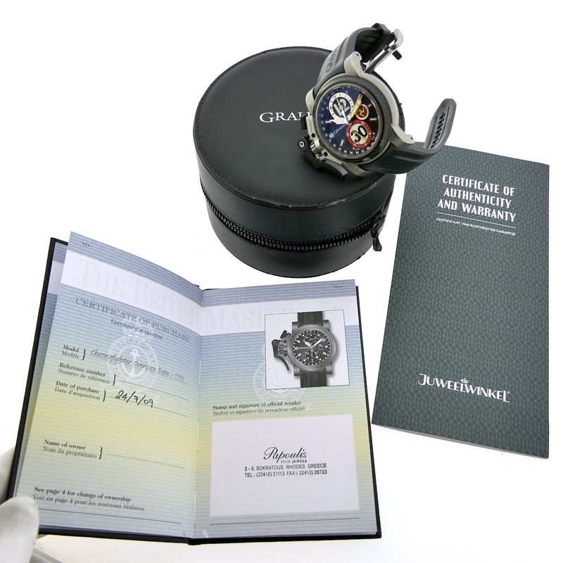 Image 4 of Graham Chronofighter 'Isle of Man' Limited Edition 20VK1; Chronograph men's watch