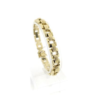 Image 1 of Gold Bismarck link bracelet