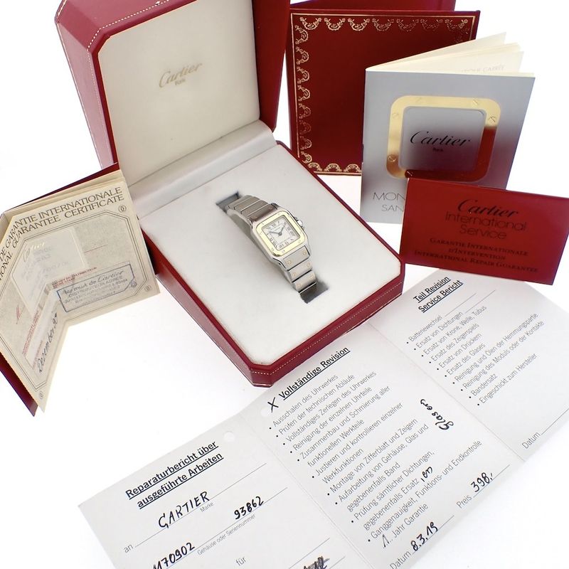 Image 7 of Cartier Santos; Automatic Women's watch