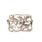 Image 5 of Silver brooch | Floral design