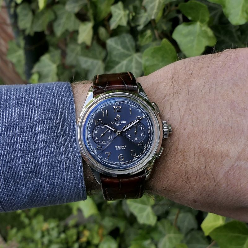 Image 12 of Breitling Premier B15 Duograph AB1510; Chronograph men's watch