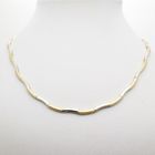 Image 2 of Two-tone gold bar necklace