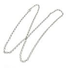 Image 3 of Silver long jasseron necklace | 60.5 cm