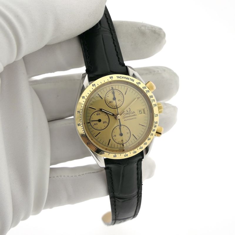 Image 9 of Omega Speedmaster Date 'Gold & Steel' 3711.10.09; Chronograph men's watch