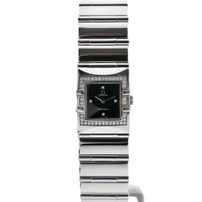 Image 1 of Omega Constellation Quadra 1528.46.00; Women's watch with diamonds