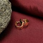 Image 2 of Gold subtle earrings | Ø 10.0 mm