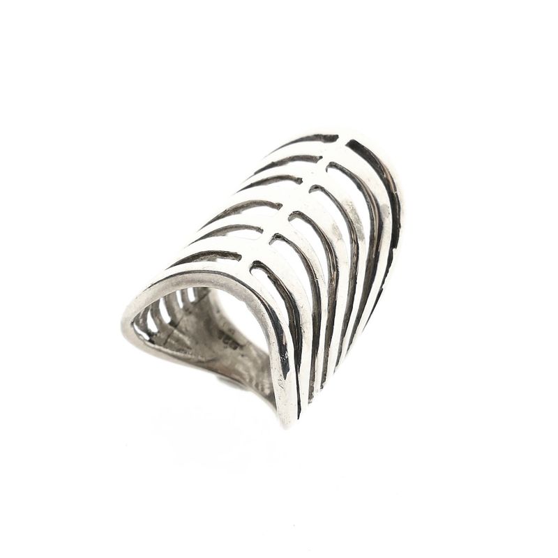Image 1 of Silver Design Ring